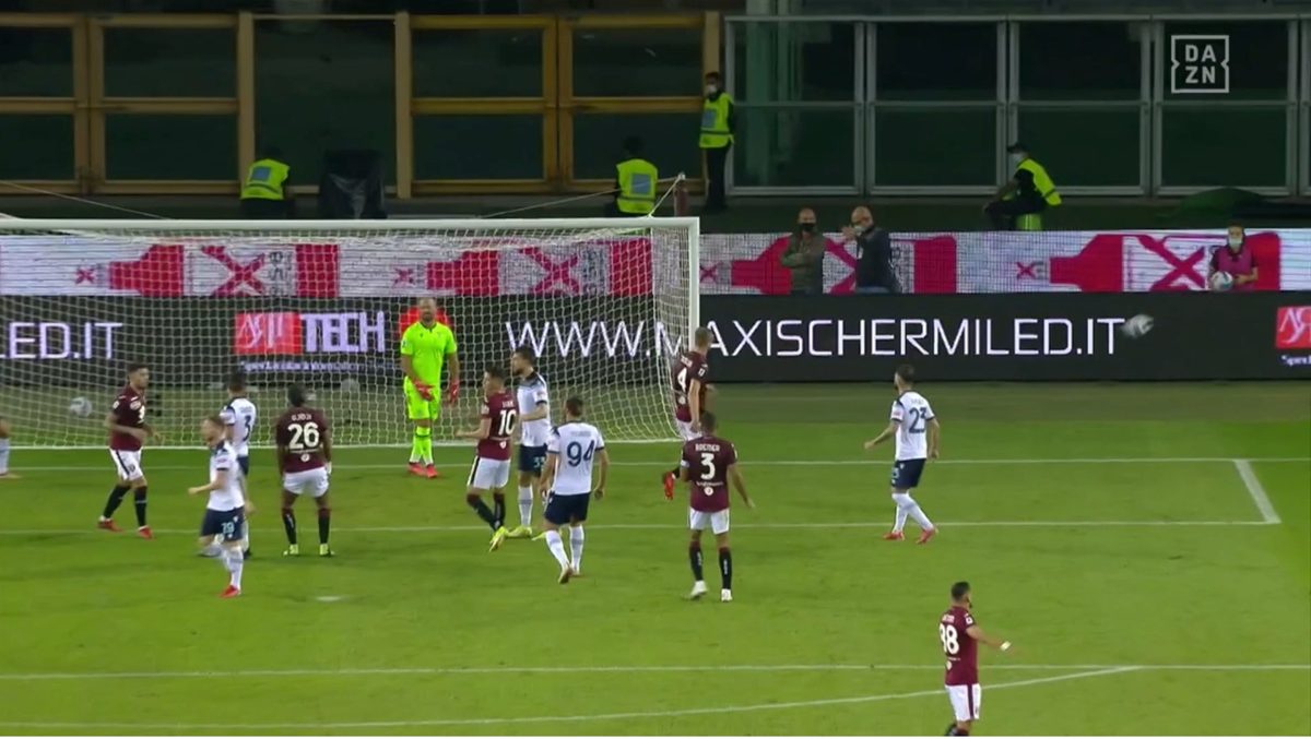 Bordocampo LED calcio branded